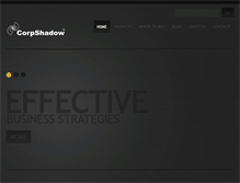 Tablet Screenshot of corpshadow.com